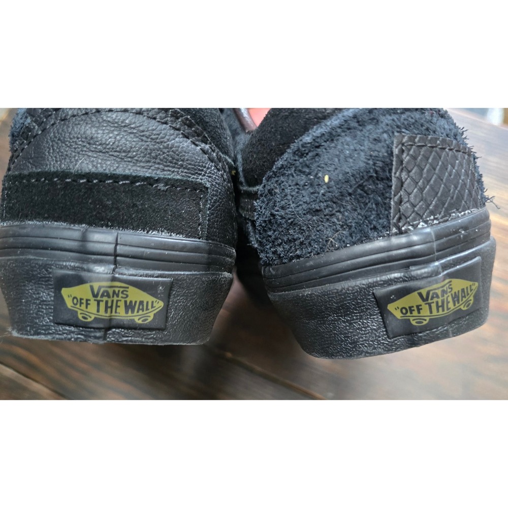 Vans Old Skool Vault Patchwork Black Leather Sued… - image 5